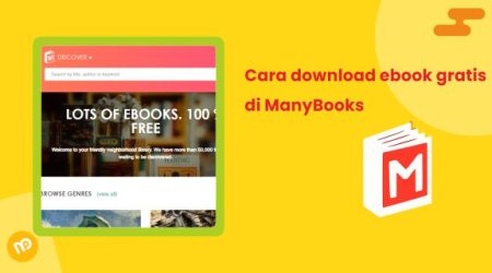 Cara download ebook gratis di ManyBooks