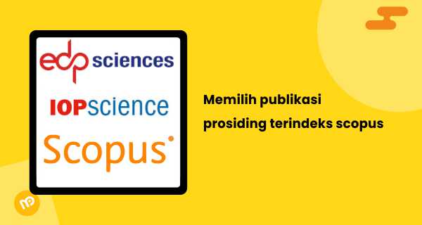 Memilih publikasi prosiding terindeks scopus